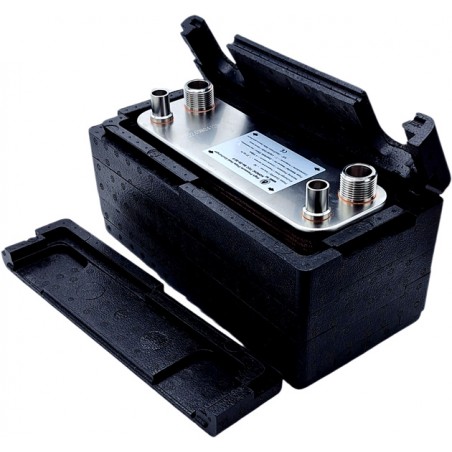 Wärmetauscher mit Wärmedämmung R134a Nordic Tec Ba-26-50-F DE6