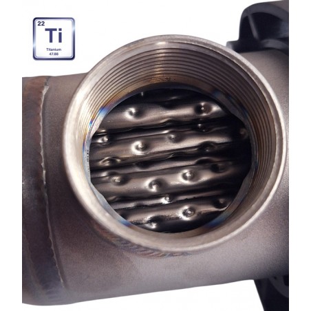 Rohre des Titanwärmetauschers Nordic Tec salzwasser B155-Ti von Nordic Tec DE0