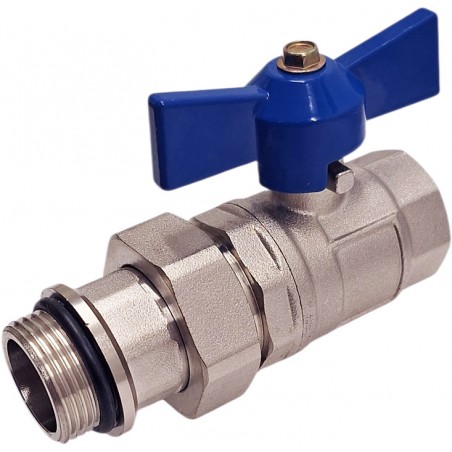 Messing absperrventil 3/4" Nordic Tec DE9