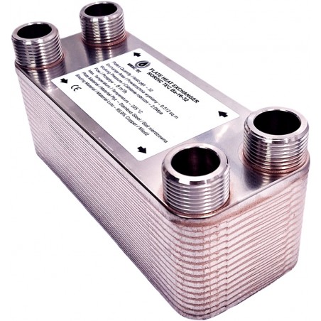 edelstahl wärmetauscher gastherme Nordic Tec Ba-16-32 kW