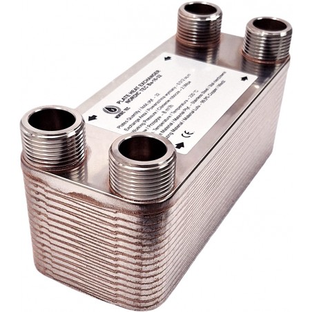 gegenstrom wärmeübertrager Nordic Tec Ba-16-34