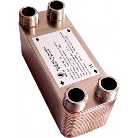 fernwärme plattenwärmetauscher 34 Platten Nordic Tec Ba-16-34 AT5