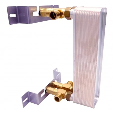 Wandhalterungen für Plattenwärmetauscher PWT 3/4"
