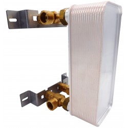 Wandhalterung für Plattenwärmetauscher 3/4" Nordic Tec