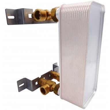 Wandhalterung für Plattenwärmetauscher 3/4" Nordic Tec