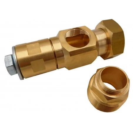 Verschraubungsteile für Plattenwärmetauscher 3/4"