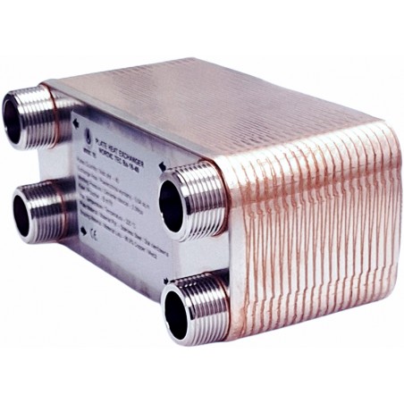wärmetauscher warmwasser 40 Platten Nordic Tec Ba-16-40 AT4