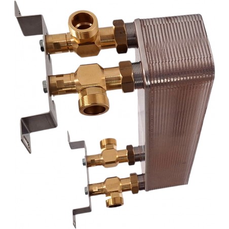 PLATTENWÄRMETAUSCHER NORDIC Tec BA-60-50 1 1/4" 550KW