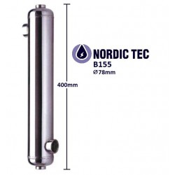 Schwimmbad Wärmetauscher Nordic Tec B155 45 KW