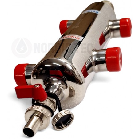 Hydraulische Weiche Nordic Tec mit 4 Anschlüssen DE1