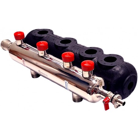 verteiler weiche heizung 3 Heizkreise Nordic Tec DE1