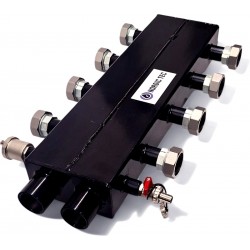 verteiler mit hydraulischer weiche 4 Fach Nordic Tec 2+2 DE2