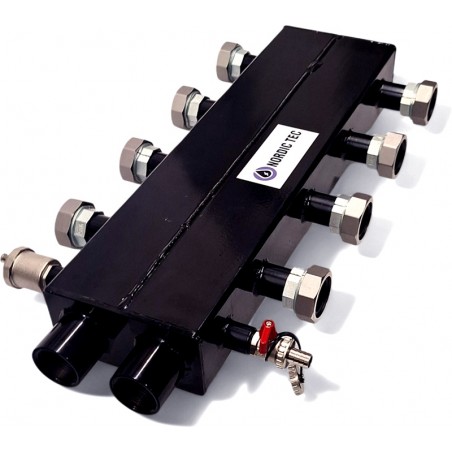 verteiler mit hydraulischer weiche 4 Fach Nordic Tec 2+2 DE2