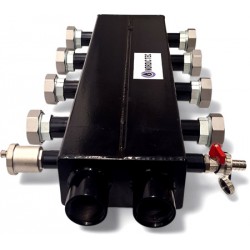 verteiler mit hydraulischer weiche 4 Fach Nordic Tec 2+2 DE2 2