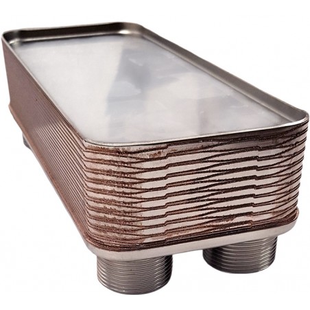 wärmeübertrager gegenstrom Nordic Tec Ba-27-20 DE2