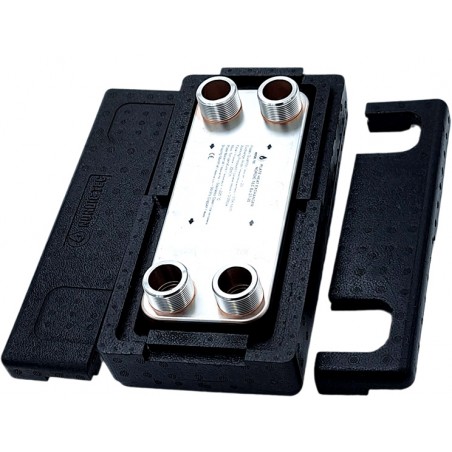 wärmetauscher für heizungsanlagen mit Isolierung Nordic Tec Ba-27-20 1 1/4" DE2