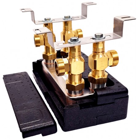 plattenwärmetauscher wasser wasser Nordic Tec Ba-27-20 1 1/4" DE2