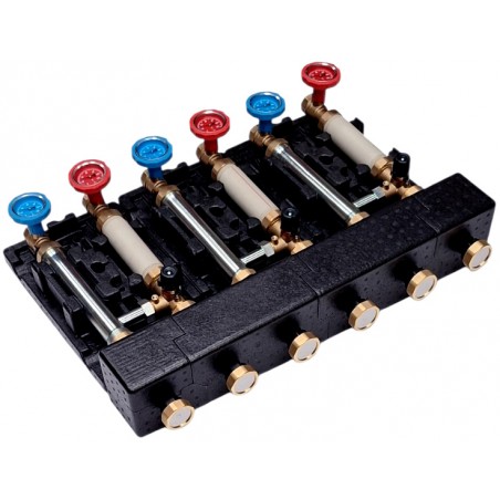 Heizungsgruppe GPN-4 mit 3 gemischten Pumpengruppen Nordic Tec