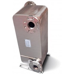 Flansch-Wärmetauscher 64 Platten Flanschanschlüss 2,5" Nordic Tec Fa-210-64 2