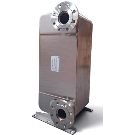 Plattenwärmetauscher 94 mit Flanschanschlüssen für große Systemen Nordic Tec Fa-210-94