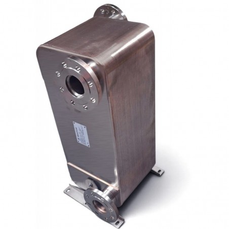 Flansch-Wärmetauscher 108 Platten Flanschanschlüss 2 1/2" Nordic Tec Fa-210-108