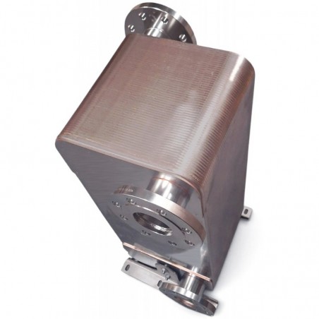 Flansch-Wärmetauscher 108 Platten Flanschanschlüss 2,5" Nordic Tec Fa-210-108