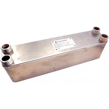 Plattenwärmetauscher Wärmepumpe Monoblock - Nordic Tec Ba-60-50 1 1/4