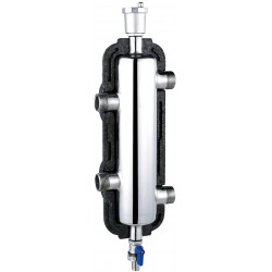 Klassische hydraulische Weiche für 2 Kreisläufe - 50 kW