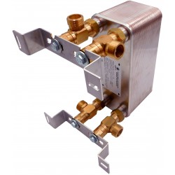 wärmetauscher warmwasser 40 Platten Nordic Tec Ba-16-40 AT4 2