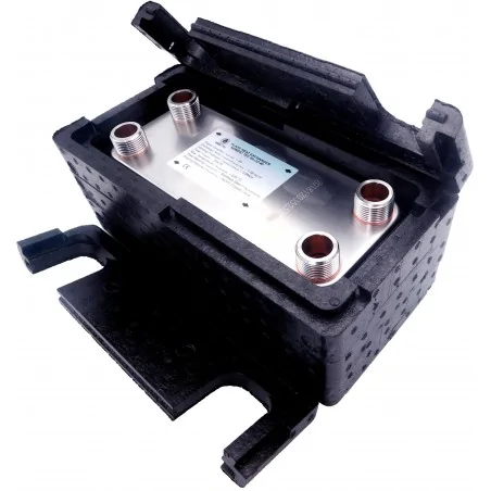 PLATTENWÄRMETAUSCHER NORDIC BA-27-40 damschale isolierung