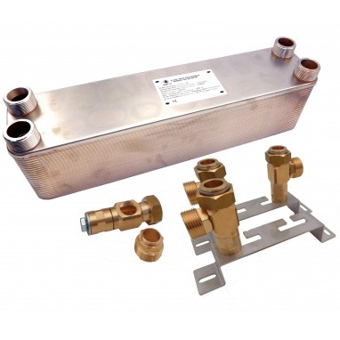 Wärmetauscher 5/4" für Heizsystem NT Ba-60-40