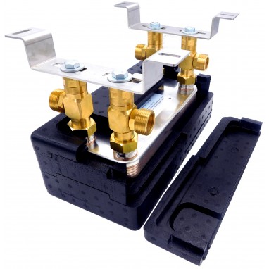 Plattenwärmetauscher NORDIC Tec Ba-32-15 aus Edelstahl