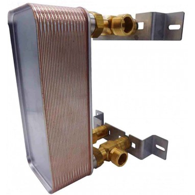 wärmetauscher zum heizen 1 Zoll - Ba-32-30 bei Nordic Tec
