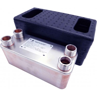wärmepumpe plattenwärmetauscher mit isolierung Ba-32-40