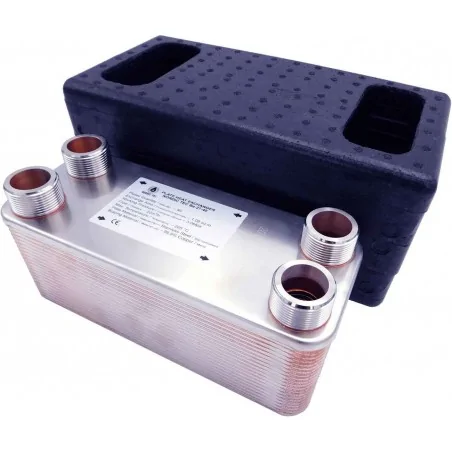 wärmepumpe plattenwärmetauscher mit isolierung Ba-32-40