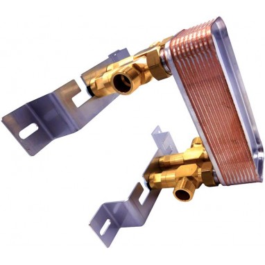 So montieren Sie einen Wärmetauscher an einer Wand