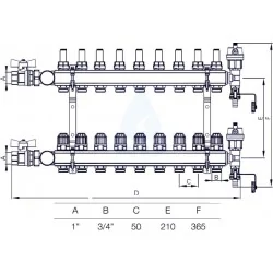heizungsverteiler auslegung 9 kreise 2