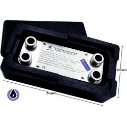 Gelöteter Wärmetauscher - 12 Platten 2