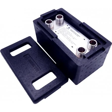 Plattenwärmetauscher mit 40 platten