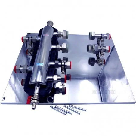 Hydraulische Weiche SNT25 70 kw auf der Platte