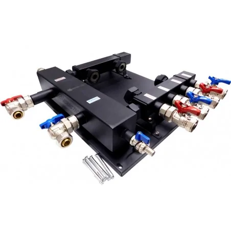 Hydraulische Weiche mit Verteiler Kollektor Nordic Tec