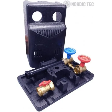 Pumpengruppe NORDIC TEC mit Rückschlagvent 180mm