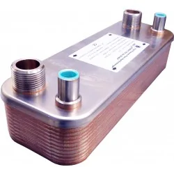 Wärmetauscher für Kältemittel Ba-26-20-F 0,52m² 2