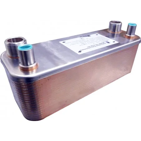 Plattenwärmetauscher für Kältemittel Ba-26-50-F 1,30m²