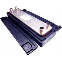 Plattenwärmetauscher Kältemittel-Wasser Ba-68-16-F 1,09m² 2