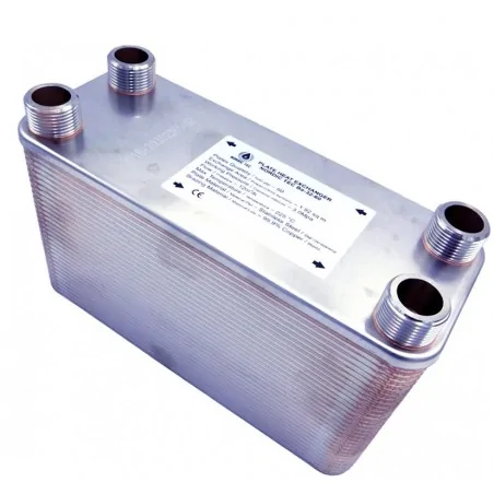 WÄRMETAUSCHER NORDIC Tec Ba-115-160 2,5" 160 platten