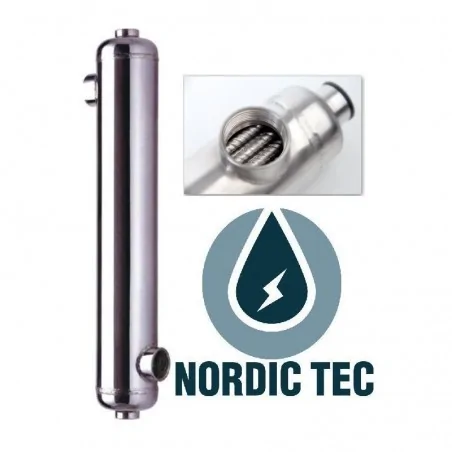 Pool Wärmetauscher NORDIC tec B85 25 kW Schwimmbadwärmetauscher