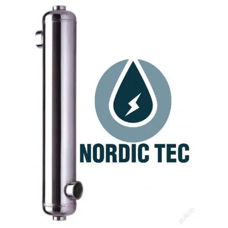 Pool Wärmetauscher NORDIC TEC B1200 mit Montagehalterungen