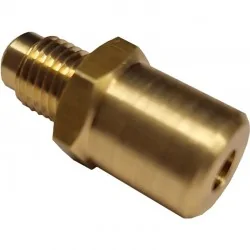 Nippel für Wärmetauscher zum Einlöten: Rohr 7/8" | Gewinde 3/8" SAE 2