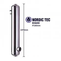 Schwimmbad Wärmetauscher NORDIC B3600 1060kW